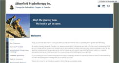 Desktop Screenshot of abbeyfieldpsych.com