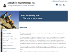 Tablet Screenshot of abbeyfieldpsych.com